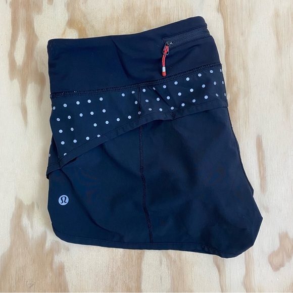 Lululemon Speed Short Black Reflective Dots - Picture 3 of 6